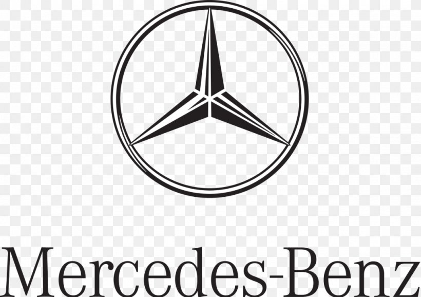 Mercedes-Benz Car Luxury Vehicle Logo Emblem, PNG, 1024x723px, Mercedesbenz, Area, Black And White, Brand, Car Download Free