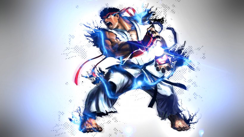 Street Fighter V Super Street Fighter II Turbo HD Remix Street Fighter IV Ryu High-definition Video, PNG, 1920x1080px, Watercolor, Cartoon, Flower, Frame, Heart Download Free