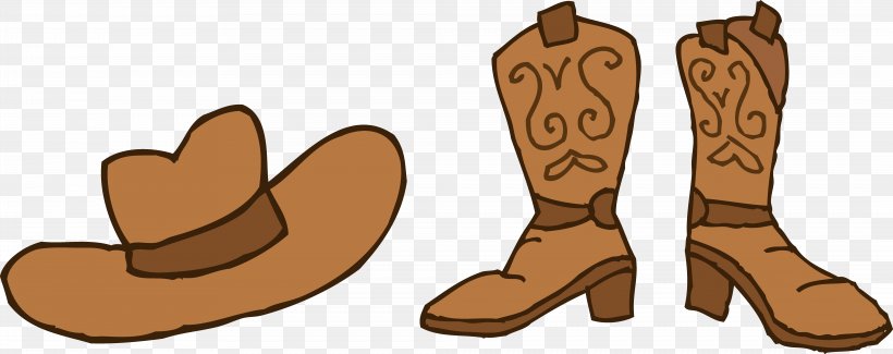 Cowboy Boot Free Content Clip Art, PNG, 8323x3300px, Cowboy Boot, Boot, Cowboy, Cowboy Hat, Footwear Download Free