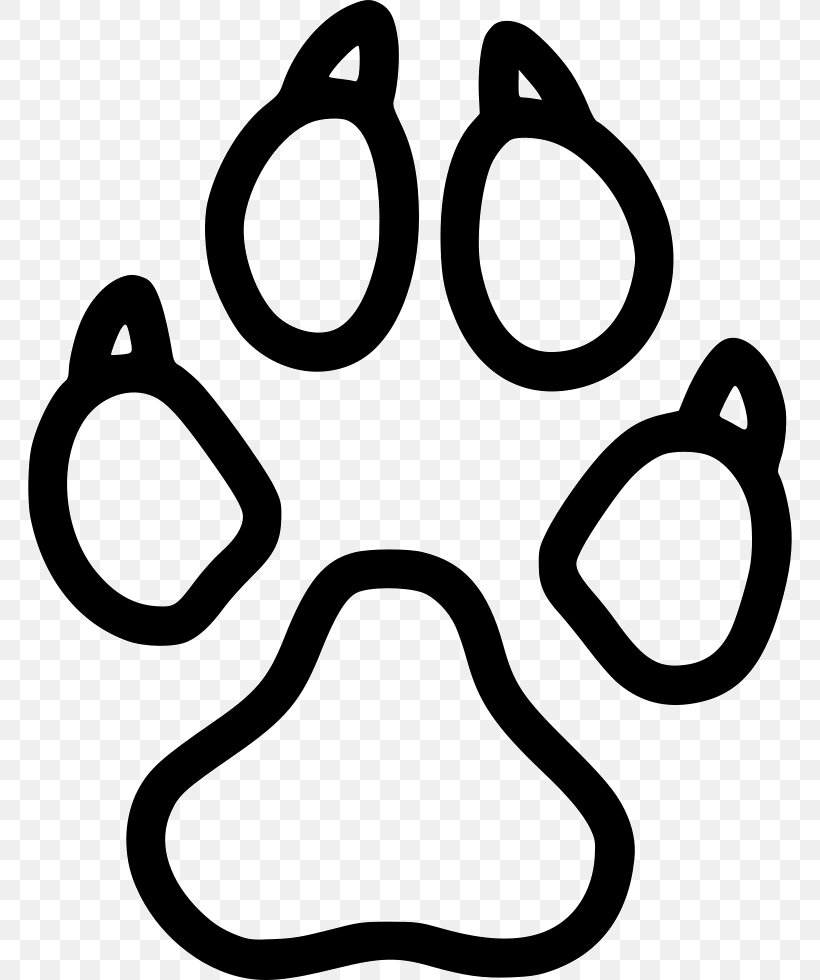 Dog Paw Clip Art, PNG, 764x980px, Dog, Animal, Animal Track, Black And White, Footprint Download Free