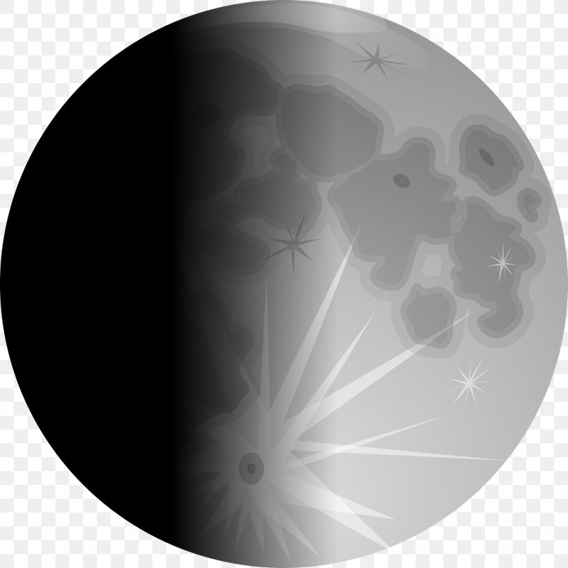Lunar Phase Laatste Kwartier Moon Clip Art, PNG, 1280x1280px, Lunar Phase, Black And White, Crescent, Eerste Kwartier, Full Moon Download Free