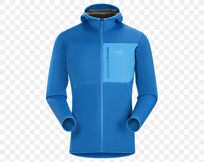 T-shirt Arc'teryx Fortrez Hoody Men's Jacket Polar Fleece Clothing, PNG, 650x650px, Tshirt, Active Shirt, Azure, Blue, Clothing Download Free
