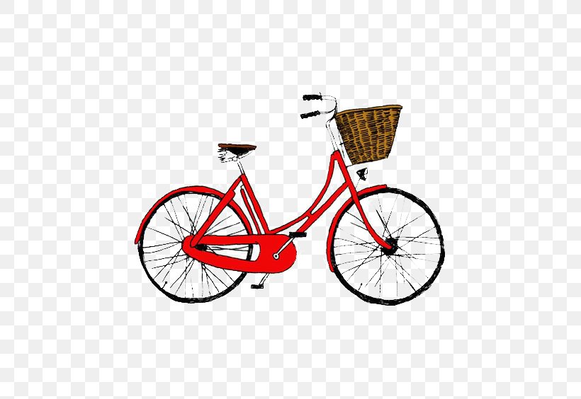 Bicycle Cycling Tattoo Tattly Red, PNG, 564x564px, Bicycle, Bicycle Accessory, Bicycle Basket, Bicycle Drivetrain Part, Bicycle Frame Download Free