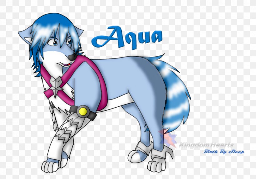 Cat Dog Kingdom Hearts Birth By Sleep Wolves Of The World Aqua, PNG, 900x631px, Watercolor, Cartoon, Flower, Frame, Heart Download Free