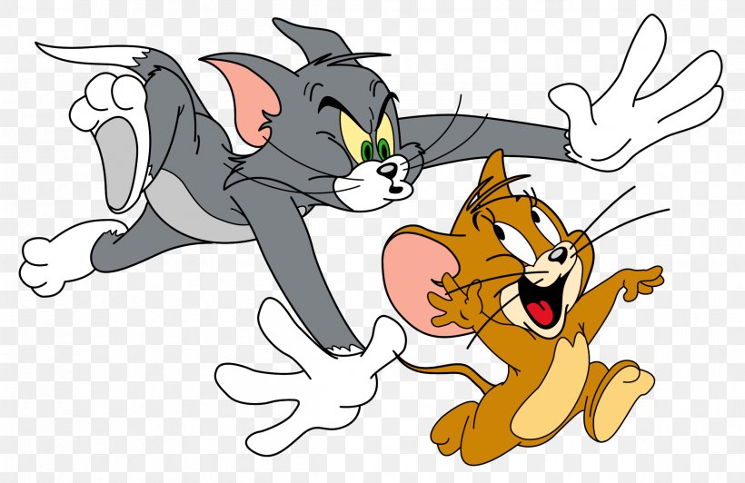 Jerry Mouse Tom Cat Tom And Jerry Wallpaper, PNG, 2395x1556px, Tom Cat, Animated Series, Animation, Art, Big Cats Download Free