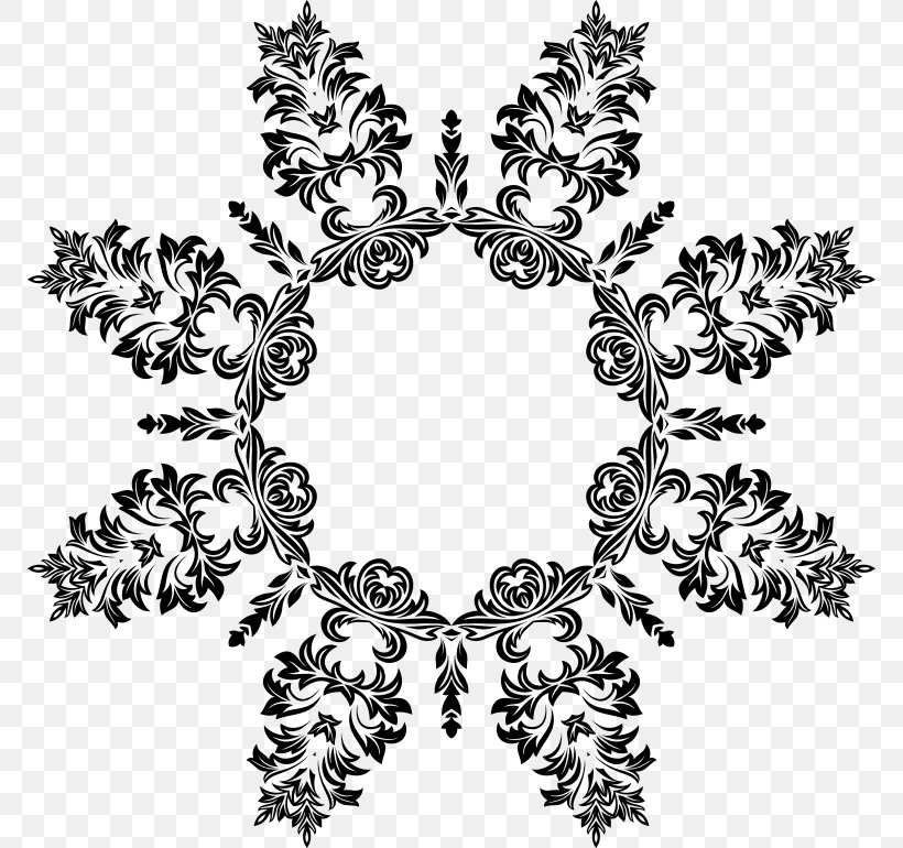 Photography Ornament Black And White, PNG, 770x770px, Photography, Black And White, Branch, Decorative Arts, Flower Download Free