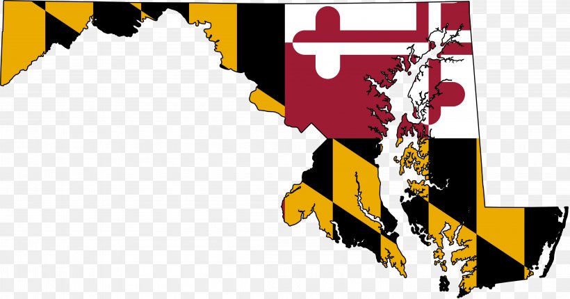 Flag Of Maryland State Flag Clip Art, PNG, 4444x2333px, Maryland, Art, Brand, File Negara Flag Map, Flag Download Free