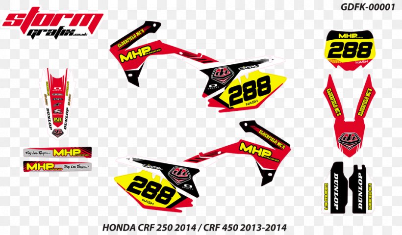 Honda Motor Company Honda CRF450R Honda CRF Series Graphic Kit Honda CRF250L, PNG, 950x555px, Honda Motor Company, Automotive Design, Brand, Car, Decal Download Free
