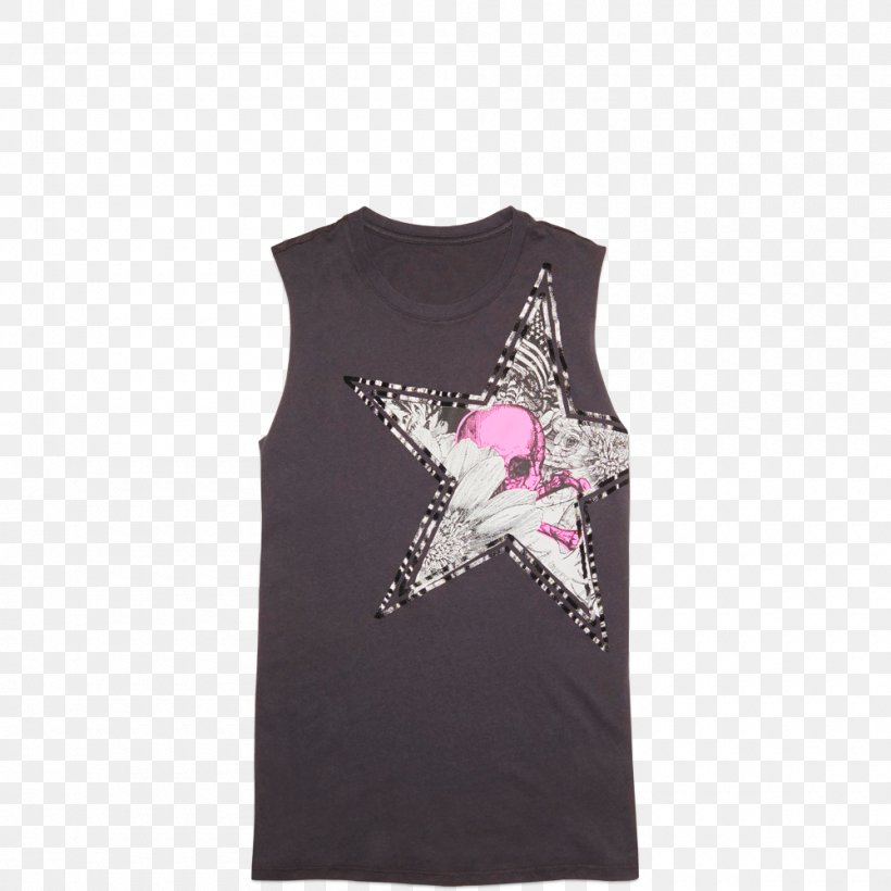 T-shirt Sleeve Gilets Pink M Neck, PNG, 1000x1000px, Tshirt, Active Tank, Black, Clothing, Gilets Download Free