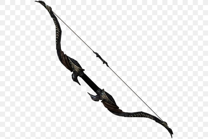 The Elder Scrolls V: Skyrim – Dragonborn The Elder Scrolls Online Bow And Arrow Weapon, PNG, 548x548px, Elder Scrolls V Skyrim Dragonborn, Archery, Bow And Arrow, Cold Weapon, Dagger Download Free