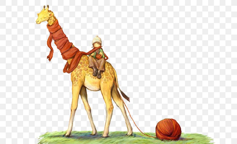 Giraffe Cartoon Illustration, PNG, 729x500px, Giraffe, Arabian Camel, Art, Camel, Camel Like Mammal Download Free