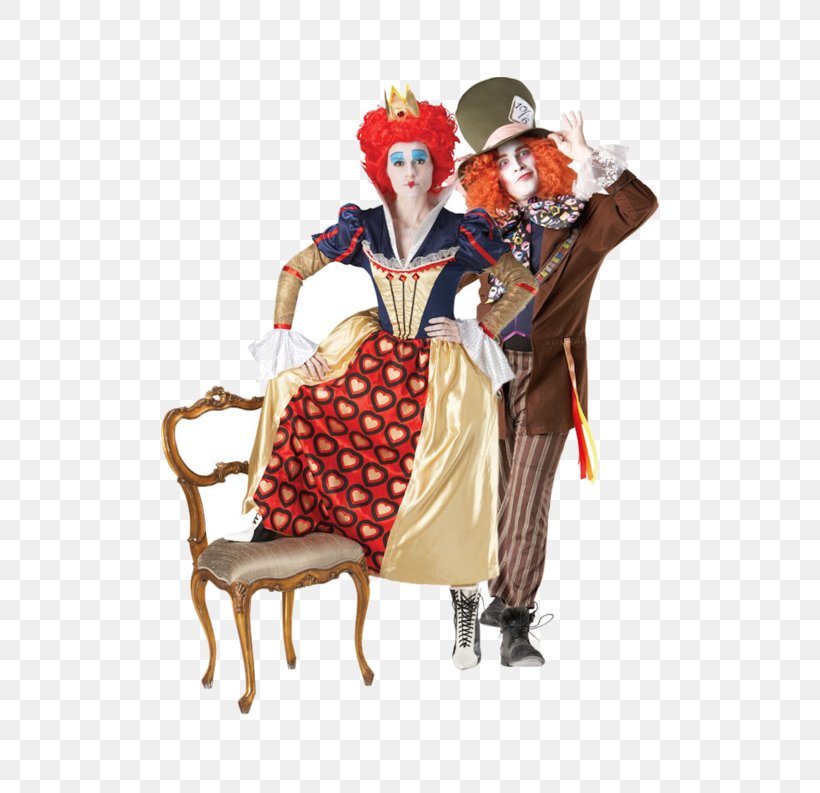 Queen Of Hearts Red Queen Mad Hatter Costume Alice In Wonderland, PNG, 500x793px, Queen Of Hearts, Alice In Wonderland, Clown, Costume, Costume Design Download Free
