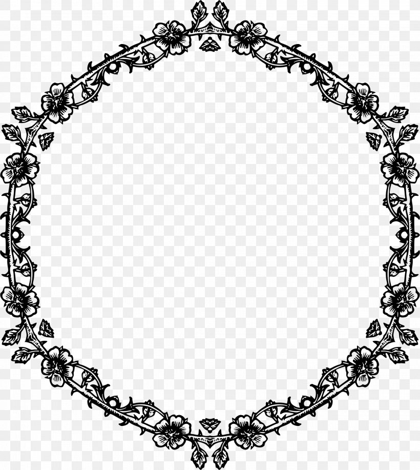 Ring Picture Frames Clip Art, PNG, 2068x2314px, Ring, Anklet, Black And White, Body Jewelry, Bracelet Download Free