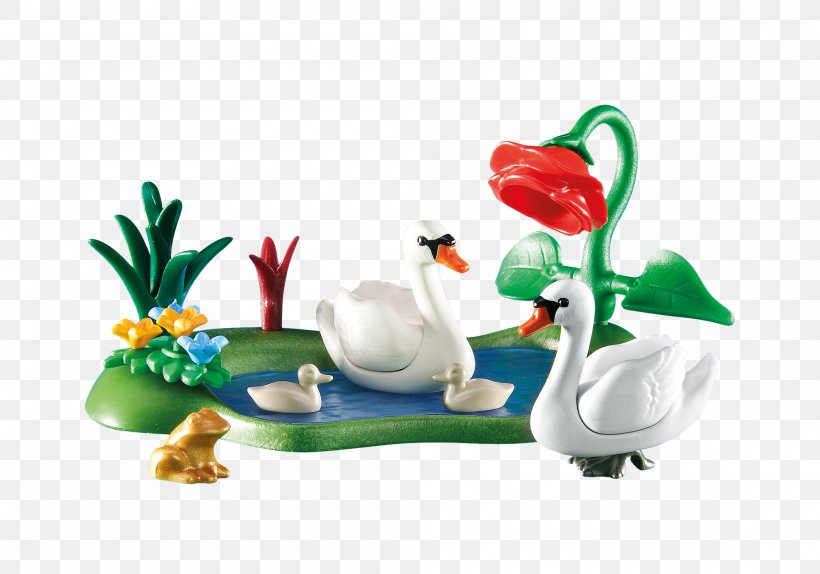 Cygnini Playmobil Goose Plastic Skunk, PNG, 2000x1400px, Cygnini, Animal, Bird, Common Polecat, Duck Download Free