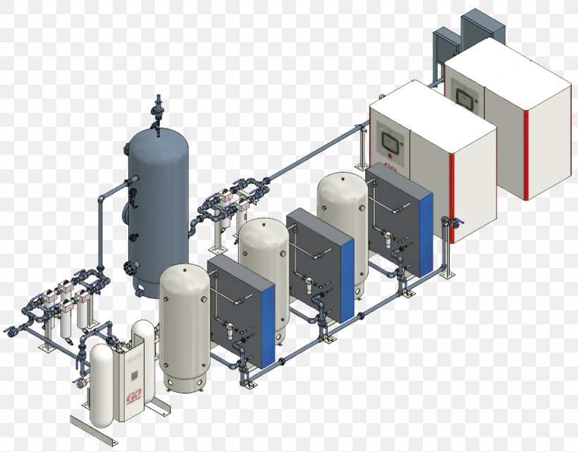 Gas Nitrogen Oxygen System Concentrador D'oxigen, PNG, 1005x786px, Gas, Chemical Plant, Chemistry, Cylinder, Machine Download Free