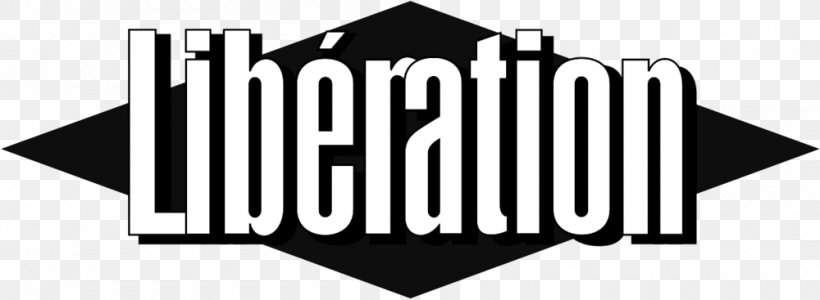 Libération France Newspaper Logo L'Obs, PNG, 1000x367px, Liberation, Area, Black, Black And White, Brand Download Free