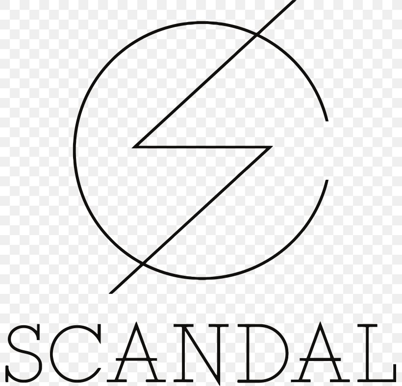 Scandal Logo Japanese Rock Symbol Musical Ensemble, PNG, 797x788px, Scandal, Area, Black, Black And White, Diagram Download Free