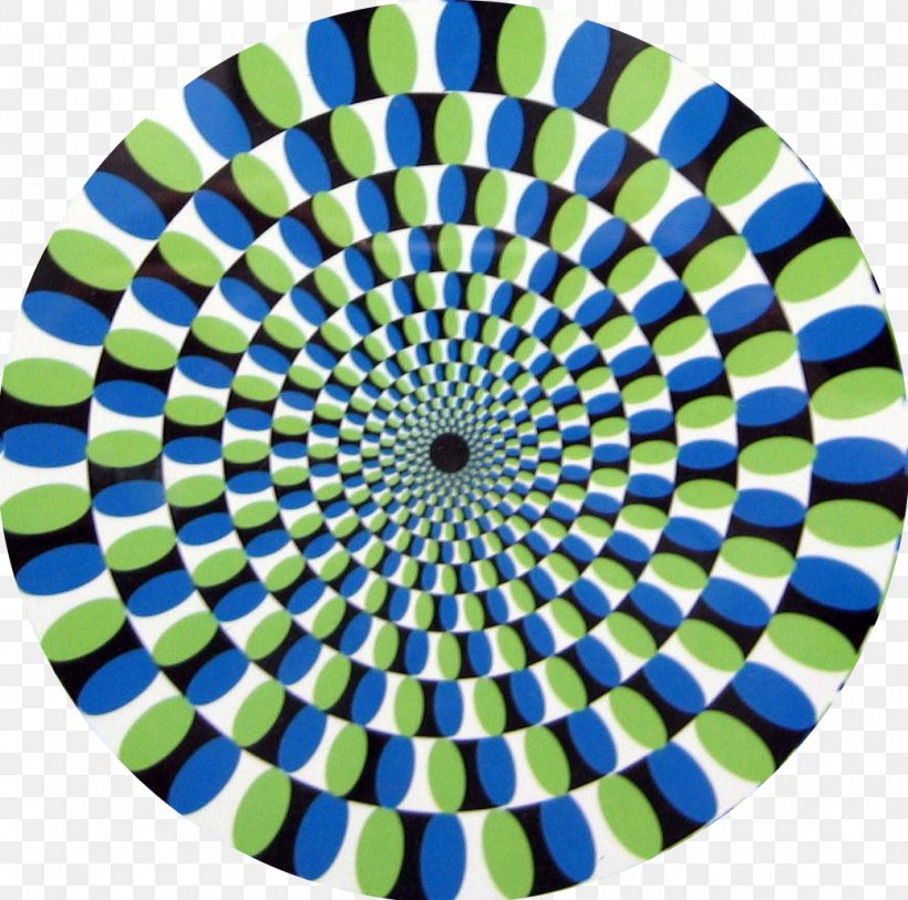 Optical Illusion Illusory Motion Op Art, PNG, 1040x1032px, Illusion, Akiyoshi Kitaoka, Blue, Brain, Eye Download Free