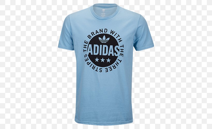 T-shirt Adidas Originals Clothing, PNG, 500x500px, Tshirt, Active Shirt, Adidas, Adidas Originals, Blue Download Free