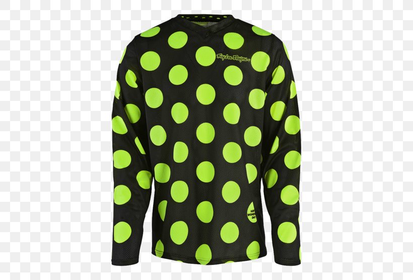 T-shirt Polka Dot Troy Lee Designs Jersey Pants, PNG, 555x555px, Tshirt, Clothing, Green, Jersey, Motocross Download Free