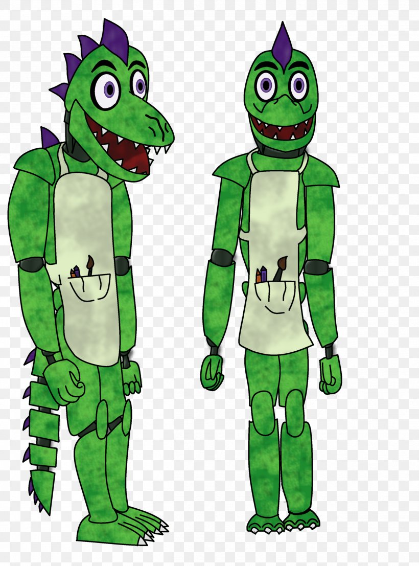 Alligator Crocodile Five Nights At Freddy's Animatronics Robot, PNG, 2512x3392px, Alligator, Amphibian, Animal, Animatronics, Art Download Free