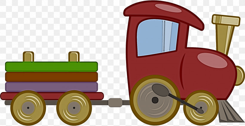 Land Vehicle Vehicle Locomotive Train Transport, PNG, 2400x1240px, Land Vehicle, Locomotive, Play, Public Transport, Railroad Car Download Free