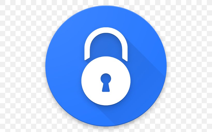 Password Manager Password Safe, PNG, 512x512px, Password Manager, Advanced Encryption Standard, Android, Blue, Electric Blue Download Free