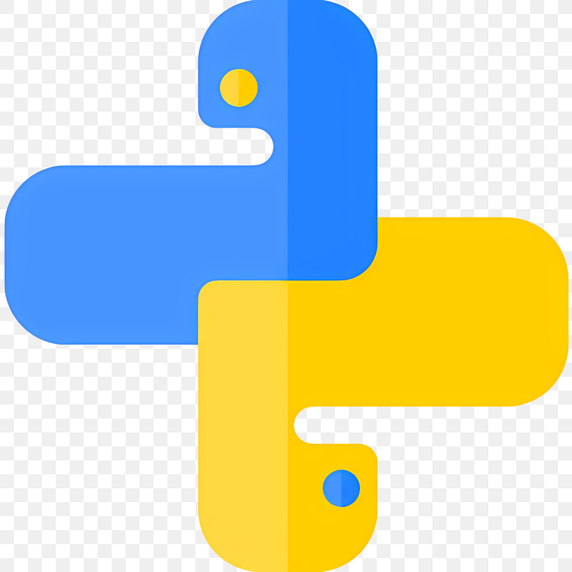 Python Logo - Yellow And Blue Python Programming Logo, PNG, 2048x2048px ...