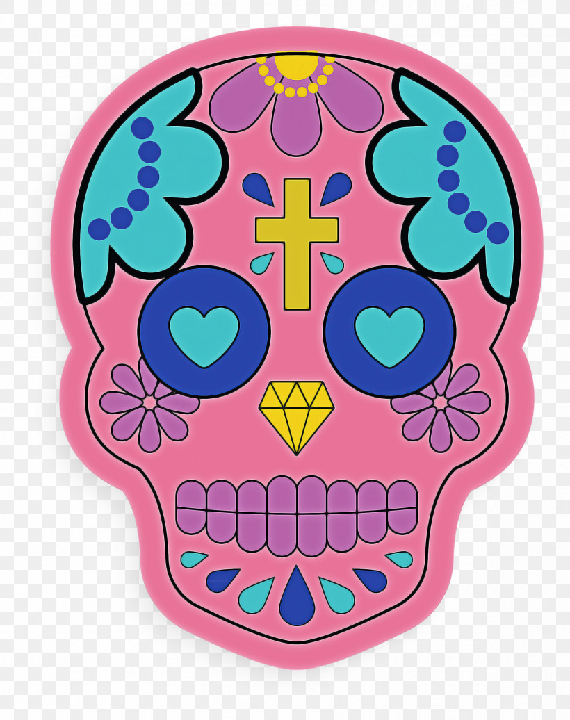 Skull Mexico, PNG, 2374x3000px, Skull, Calavera, Cinco De Mayo, Day Of The Dead, Death Download Free