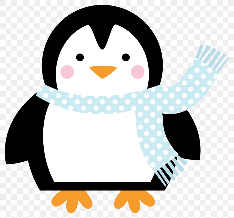 Xmas Penguin Christmas Day Clip Art Image, PNG, 1500x1399px, Penguin, Artwork, Beak, Bird, Cartoon Download Free