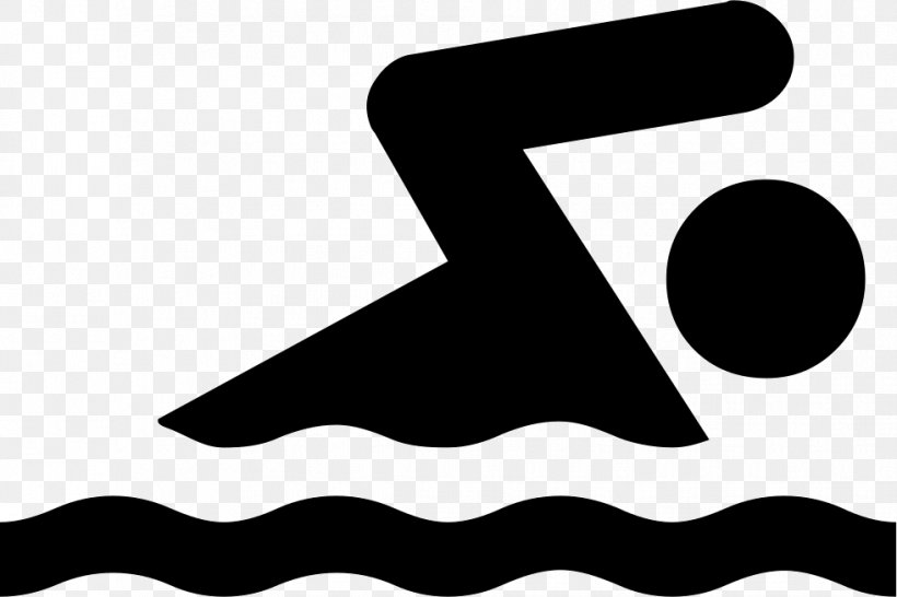 Clip Art Swimming At The Summer Olympics Image, PNG, 981x654px, Swimming, Black, Black And White, Brand, Cartoon Download Free