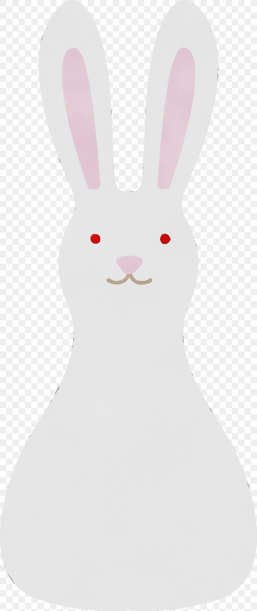 Easter Bunny, PNG, 1264x3000px, Cartoon Rabbit, Biology, Cute Rabbit, Easter Bunny, Paint Download Free