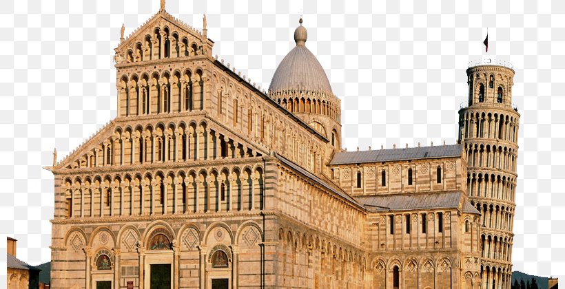 Middle Ages Piazza Dei Miracoli Medieval Architecture Cathedral Tourist Attraction, PNG, 800x420px, Middle Ages, Ancient Roman Architecture, Baptistery, Basilica, Building Download Free