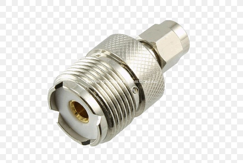 SMA Connector UHF Connector Electrical Connector Adapter Ultra High Frequency, PNG, 550x550px, Sma Connector, Adapter, Aerials, Coaxial, Coaxial Cable Download Free