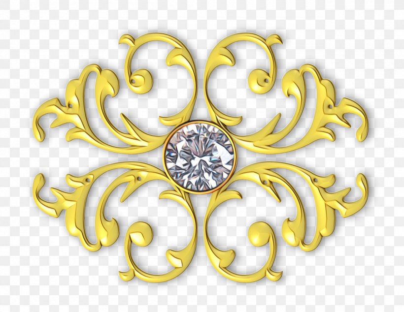 Yellow Jewellery Fashion Accessory Diamond Ornament, PNG, 1280x991px, Watercolor, Body Jewelry, Diamond, Fashion Accessory, Jewellery Download Free