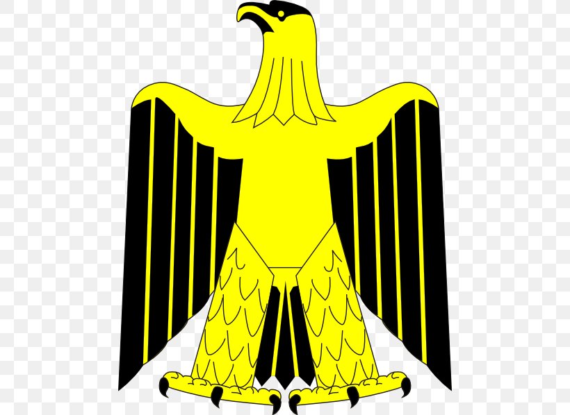 Coat Of Arms Of Egypt United Arab Republic Coat Of Arms Of Iraq, PNG, 480x598px, Egypt, Beak, Bird, Bird Of Prey, Black And White Download Free