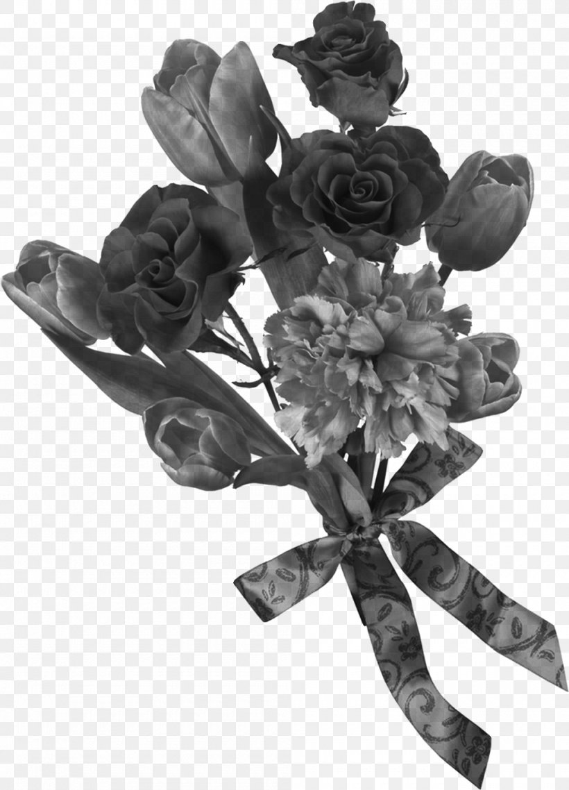Desktop Wallpaper Flower Bouquet, PNG, 1000x1389px, Flower Bouquet, Artificial Flower, Black, Black And White, Cut Flowers Download Free