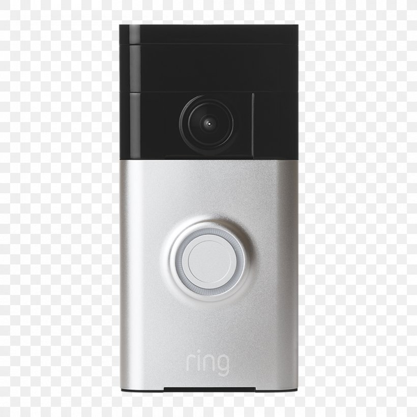 Ring Door Bells & Chimes Smart Doorbell Wi-Fi Wireless Security Camera, PNG, 1000x1000px, Ring, Camera, Communication Device, Door Bells Chimes, Electronic Device Download Free
