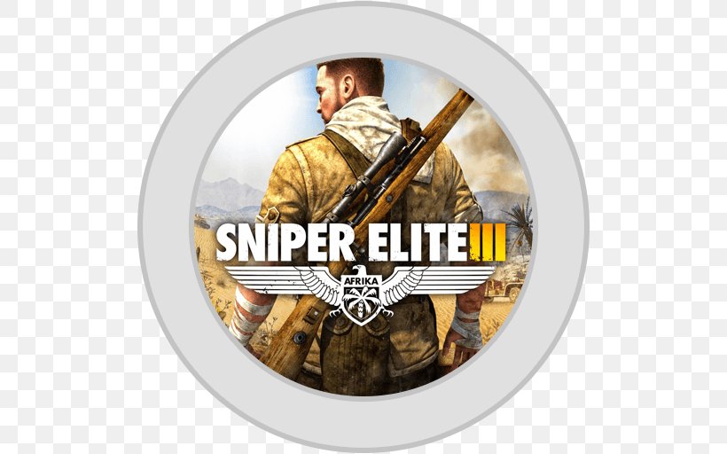 Sniper Elite III Xbox 360 PlayStation 2 Video Game, PNG, 512x512px, 505 Games, Sniper Elite Iii, Game, Playstation 2, Playstation 3 Download Free