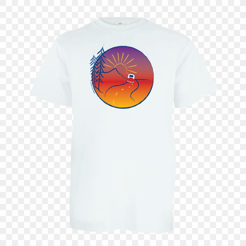 T-shirt Sleeve Neck Font, PNG, 1000x1000px, Tshirt, Active Shirt, Brand, Neck, Orange Download Free