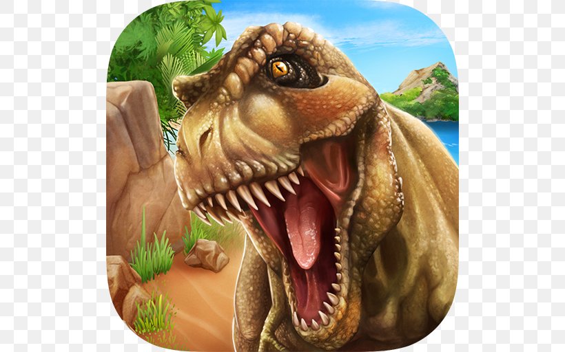 Android Hero Survival Dinosaur Island Dino Island Stranded, PNG, 512x512px, Android, App Store, Dino Island, Dinosaur, Extinction Download Free
