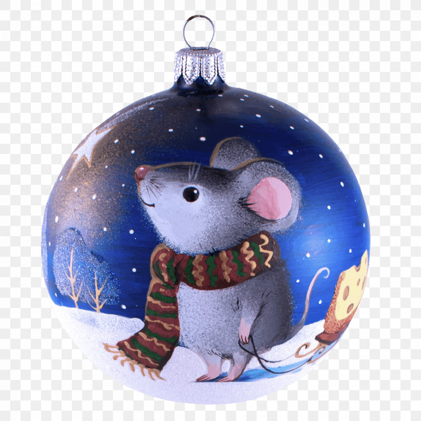 Christmas Ornament, PNG, 1200x1200px, Christmas Ornament, Christmas Decoration, Interior Design, Mouse, Muridae Download Free