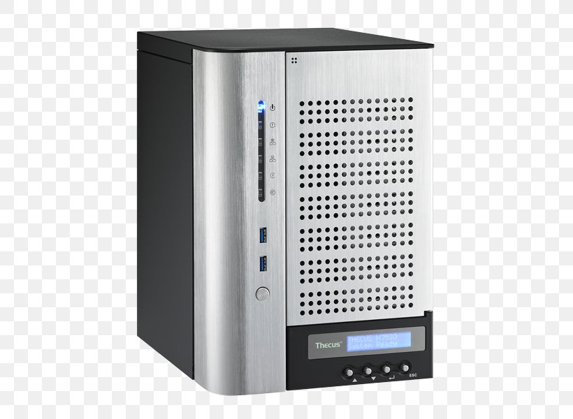 Computer Cases & Housings Computer Servers Network Storage Systems Thecus Hard Drives, PNG, 600x600px, Computer Cases Housings, Computer, Computer Case, Computer Servers, Disk Array Download Free
