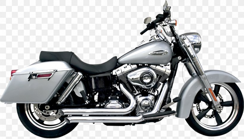 Exhaust System Harley-Davidson Super Glide Motorcycle Softail, PNG, 1200x686px, Exhaust System, Automotive Exhaust, Automotive Exterior, Automotive Wheel System, Car Download Free