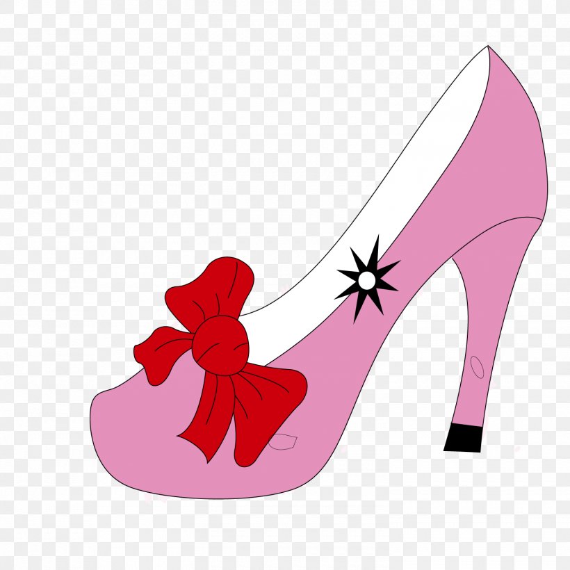 High-heeled Footwear Shoe Pink Sandal, PNG, 1500x1501px, Watercolor, Cartoon, Flower, Frame, Heart Download Free