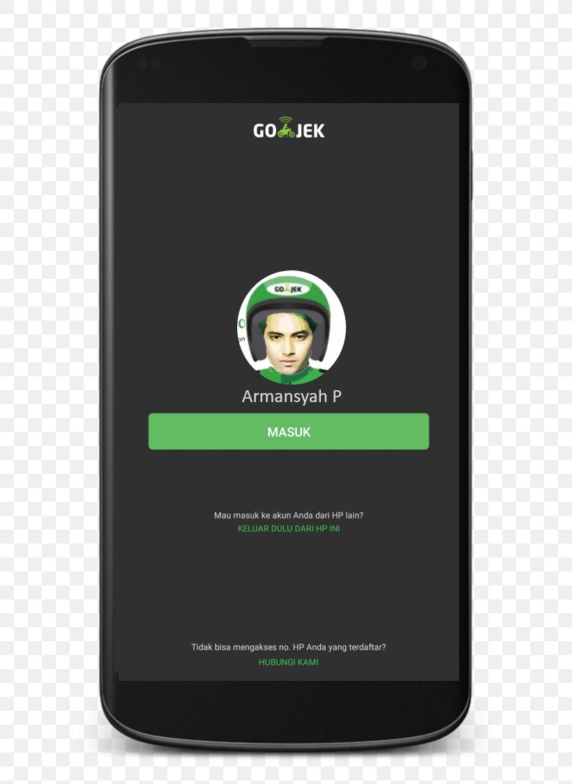 Layanan Driver Gojek Password Smartphone Go-Jek Login, PNG, 623x1125px, Password, Brand, Communication Device, Device Driver, Electronic Device Download Free