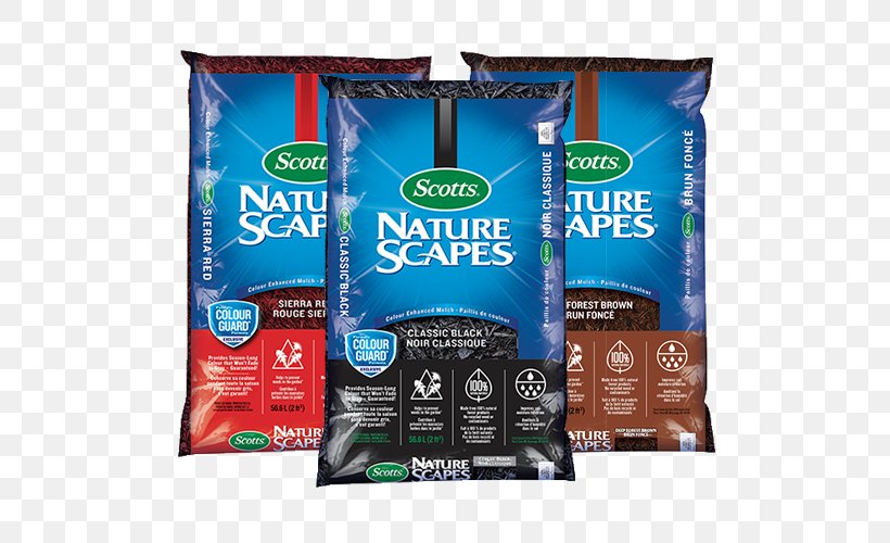 Mulch Scotts Miracle-Gro Company Lawn Color The Home Depot, PNG, 500x500px, Mulch, Bark, Blue, Brand, Color Download Free