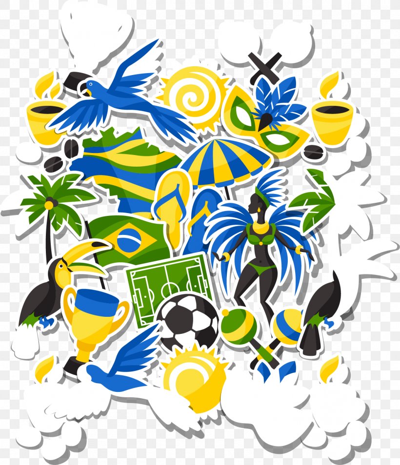 Rio De Janeiro FIFA World Cup Brazilian Carnival Clip Art, PNG, 1404x1635px, Rio De Janeiro, Art, Artwork, Ball, Branch Download Free
