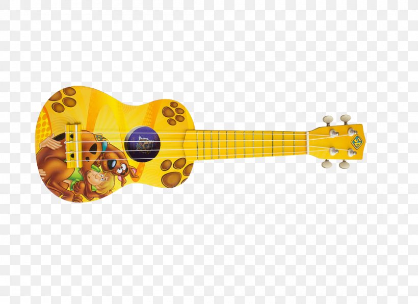 Scooby Doo Scooby & Shaggy Ukulele Instrument Acoustic Guitar Shaggy Rogers Acoustic-electric Guitar, PNG, 1100x800px, Watercolor, Cartoon, Flower, Frame, Heart Download Free