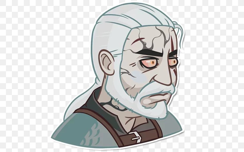 The Witcher 3: Wild Hunt Geralt Of Rivia Video Game Triss Merigold, PNG, 512x512px, Witcher, Cartoon, Ciri, Face, Fictional Character Download Free